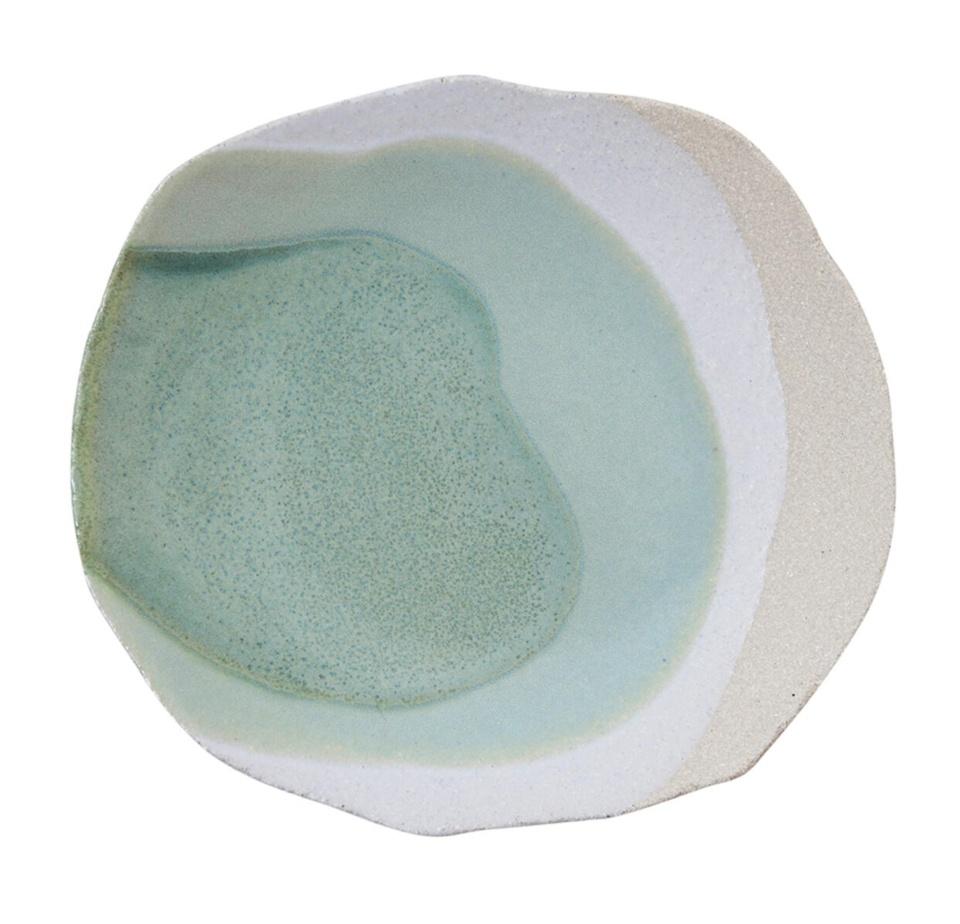 Jars Wabi 10.6” x 11.8” Vert Green Plate