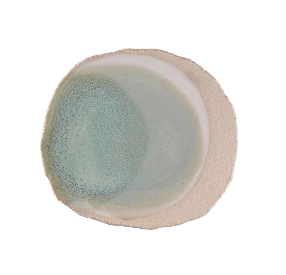 Jars Wabi 8.3” x 9.1” Vert Green Plate
