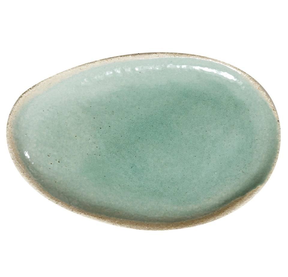 Jars Wabi 9.8” x 14.6” Vert Green Oval Dish
