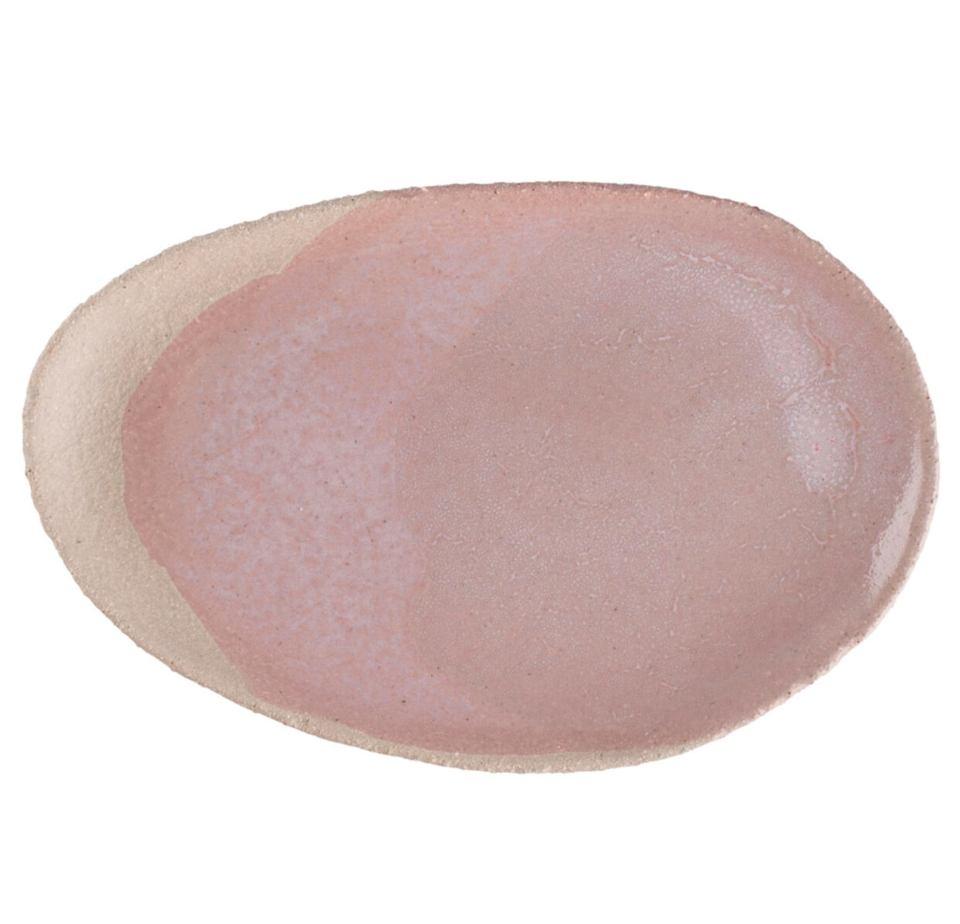 Jars Wabi 9.8” x 14.6” Pink Oval Dish