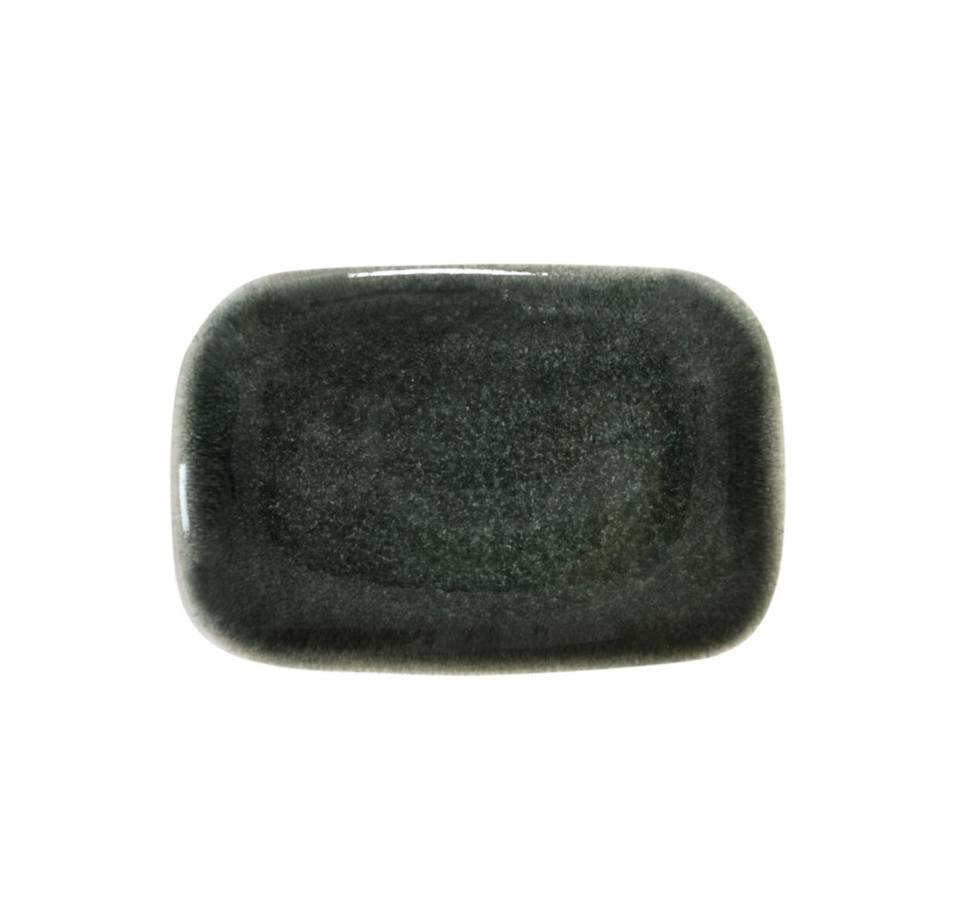 Jars Maguelone 7.9” x 5.5” Green Rectangular Dish