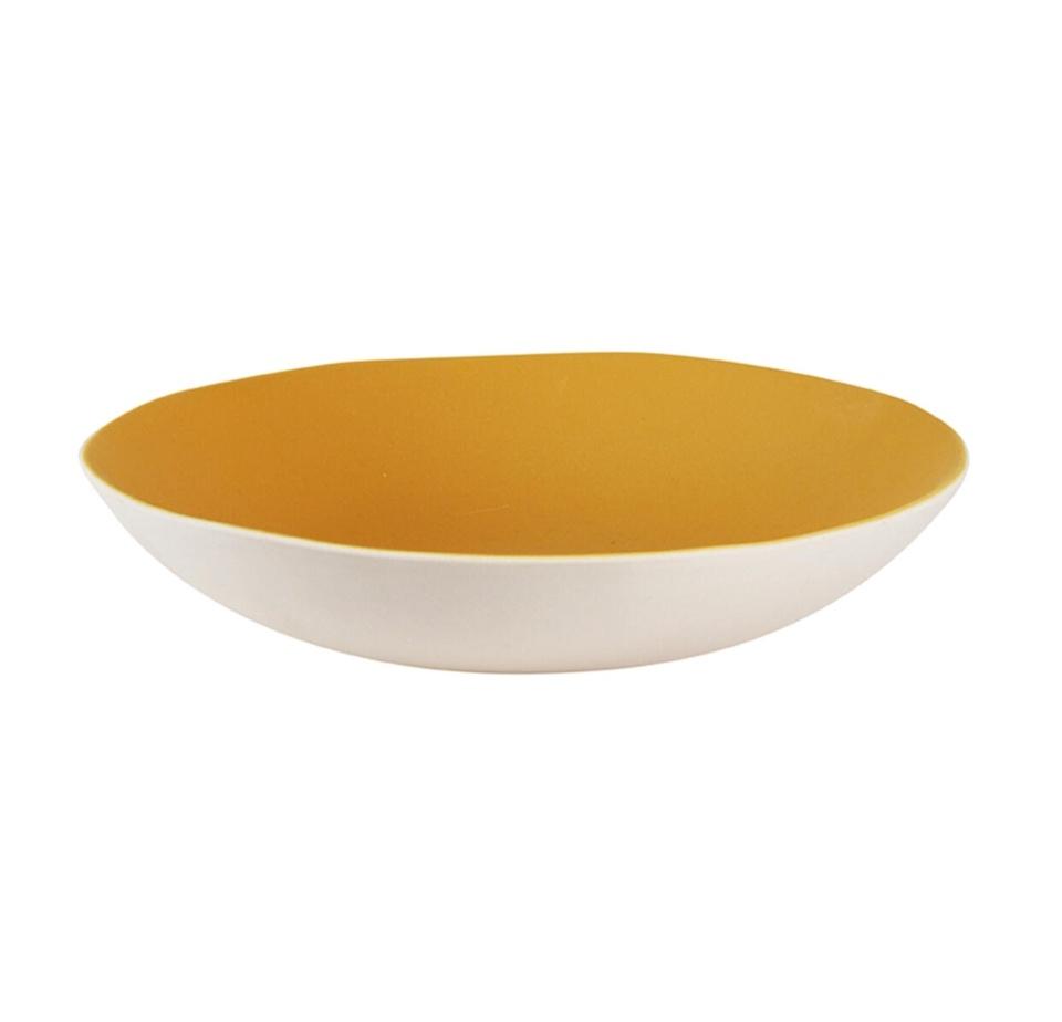 Jars Jardin De Maguelone 8.9” Yellow Pasta Plate