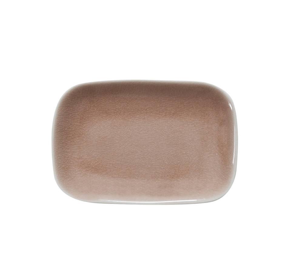 Jars Maguelone 7.9” x 5.5” Pink Rectangular Dish