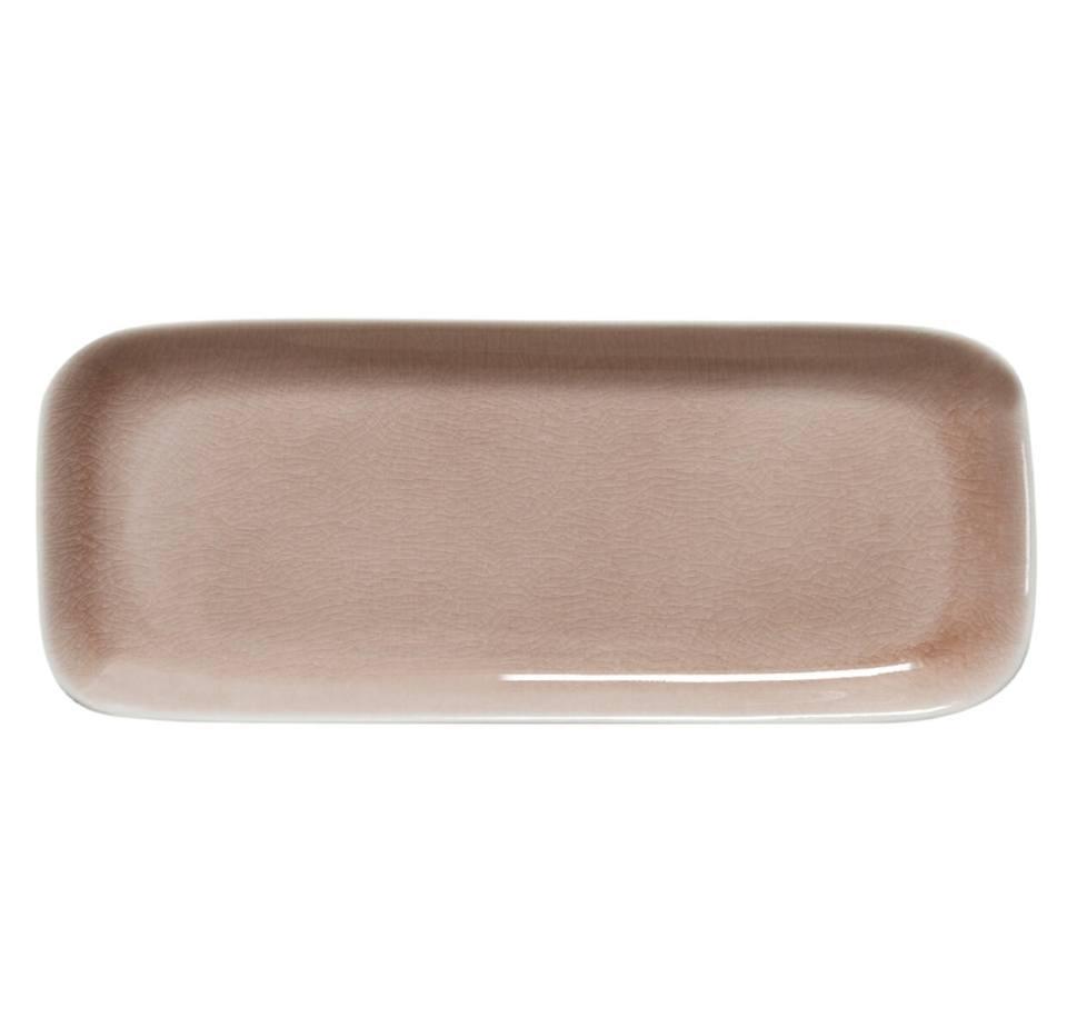 Jars Maguelone 11.4” x 4.8” Pink Sushi Plate
