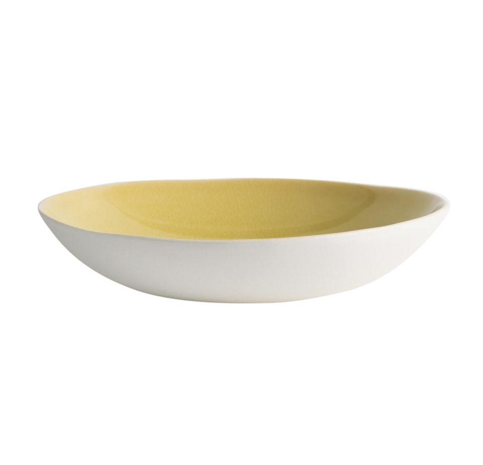 Jars Maguelone 8.9” Yellow Pasta Plate