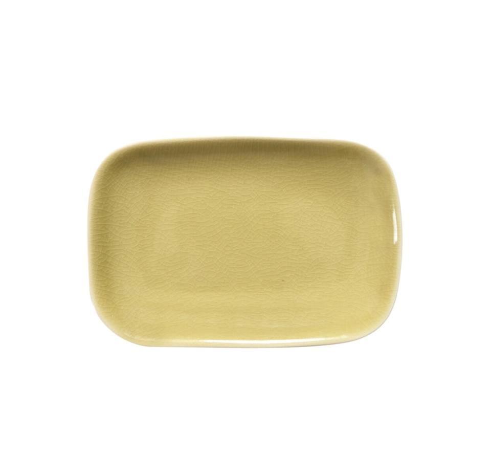 Jars Maguelone 7.9” x 5.5” Yellow Rectangular Dish