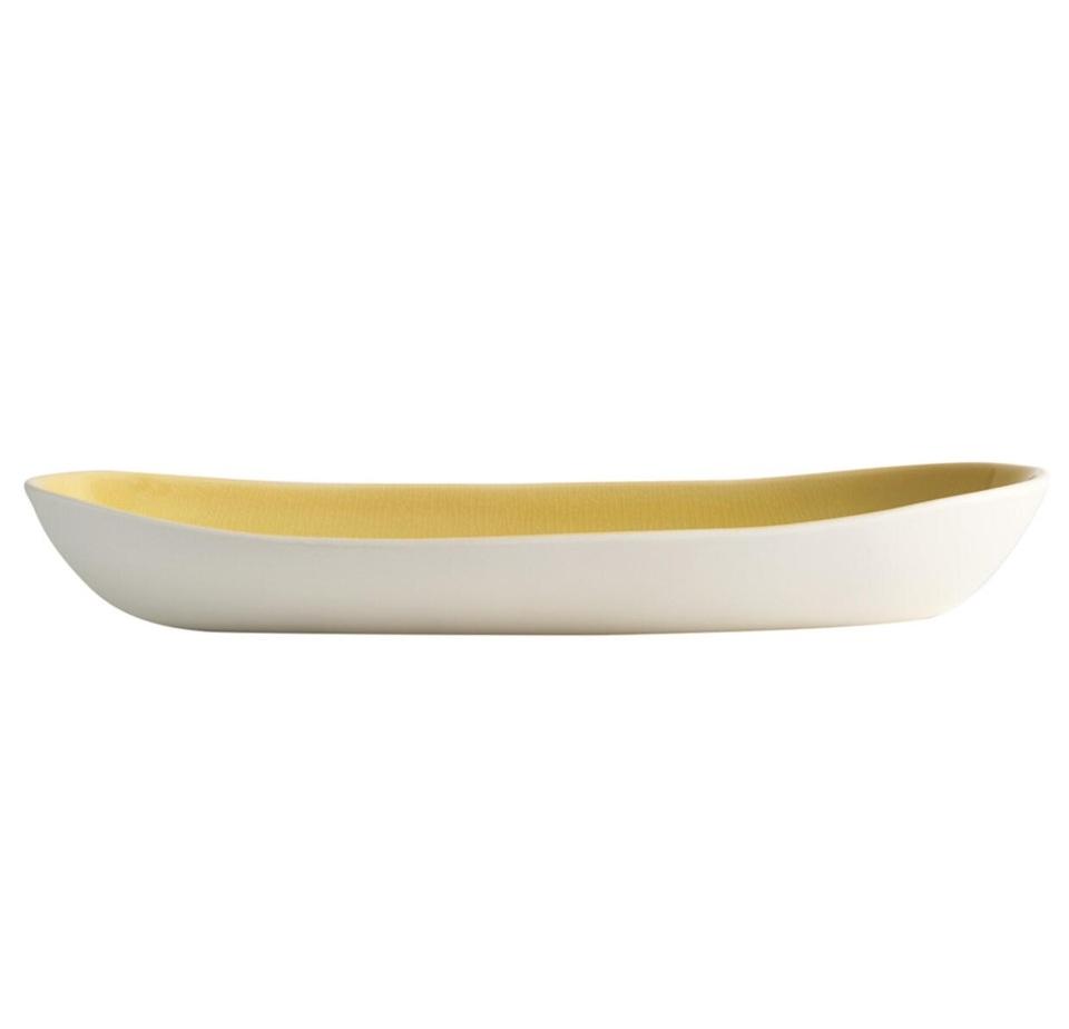 Jars Maguelone 15” x 7” Yellowong Dish