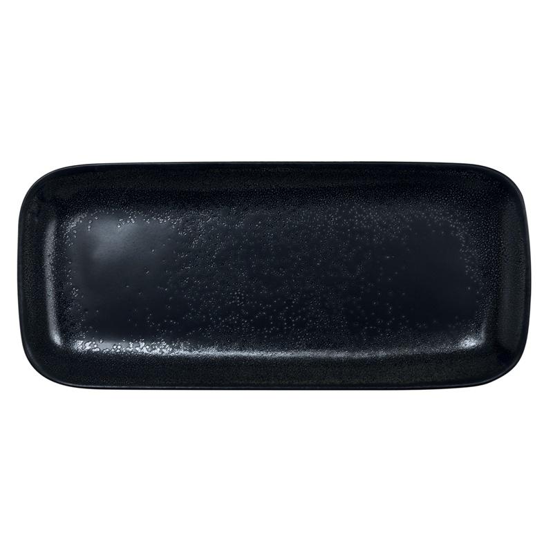 Jars Tourron 12.99” x 5.7” Black Rectangular Platter/Cake Dish