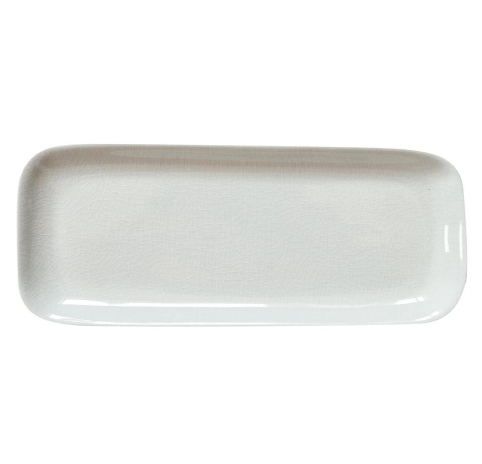 Jars Maguelone 11.4” x 4.8” White Sushi Plate
