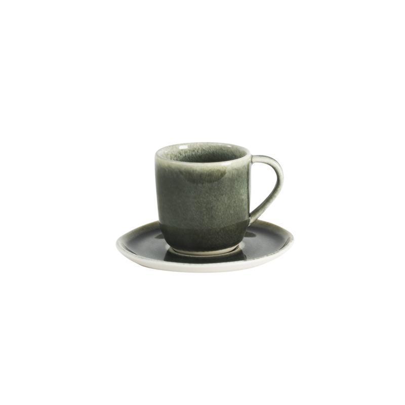 Jars Maguelone 4.3” Green Espresso Saucer
