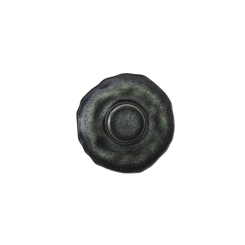 Jars Dashi 4.3” Black Saucer