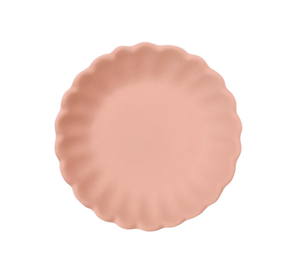 Jars Jardin De Maguelone 6.7” Pink Bowl/Fruit Cup Petal Shape