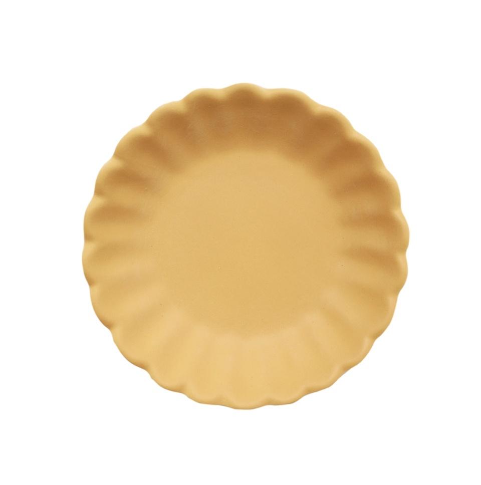 Jars Jardin De Maguelone 6.7” Yellow Bowl/Fruit Cup Petal Shape