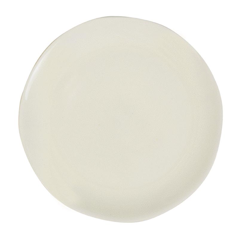 Jars Maguelone 12.2” Neige Ecru White Plate