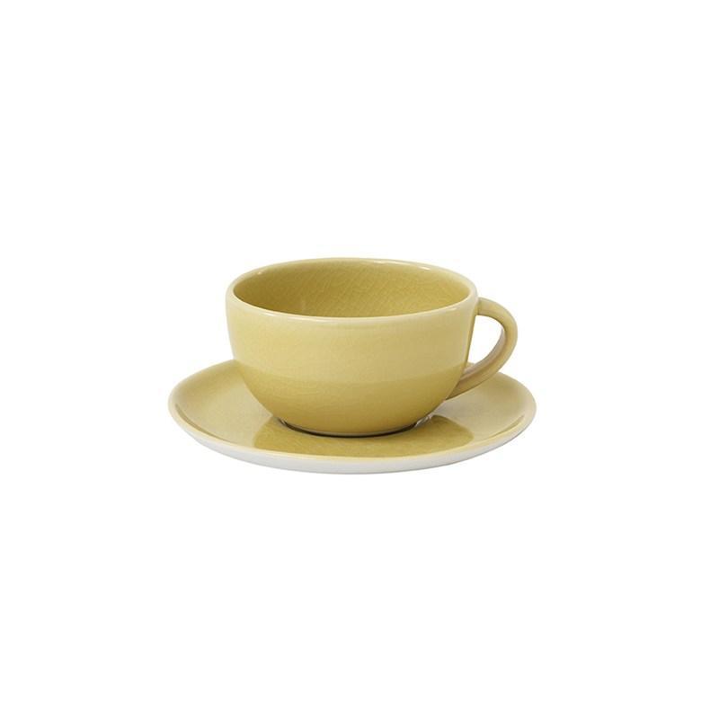 Jars Maguelone 5.51” Yellow Tea Saucer