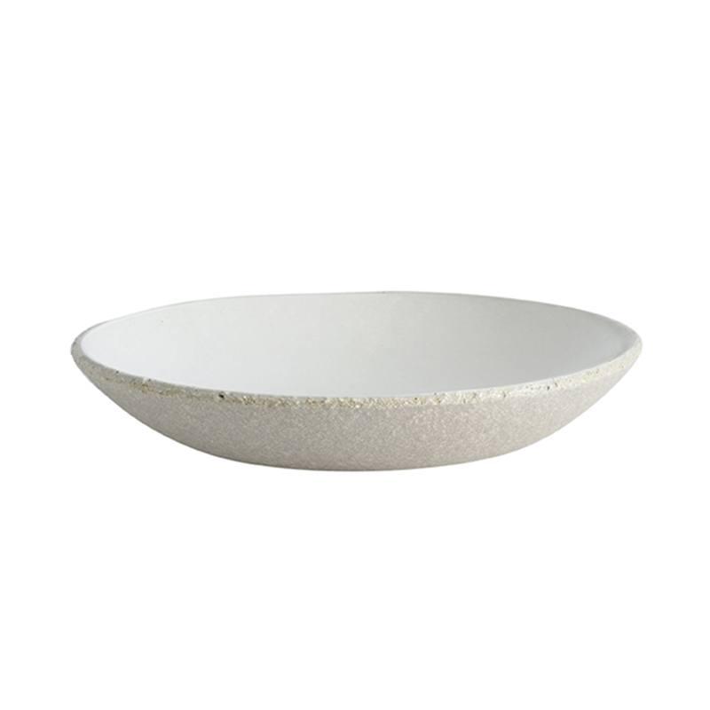 Jars Wabi 8.85” White Pasta Plate Deep