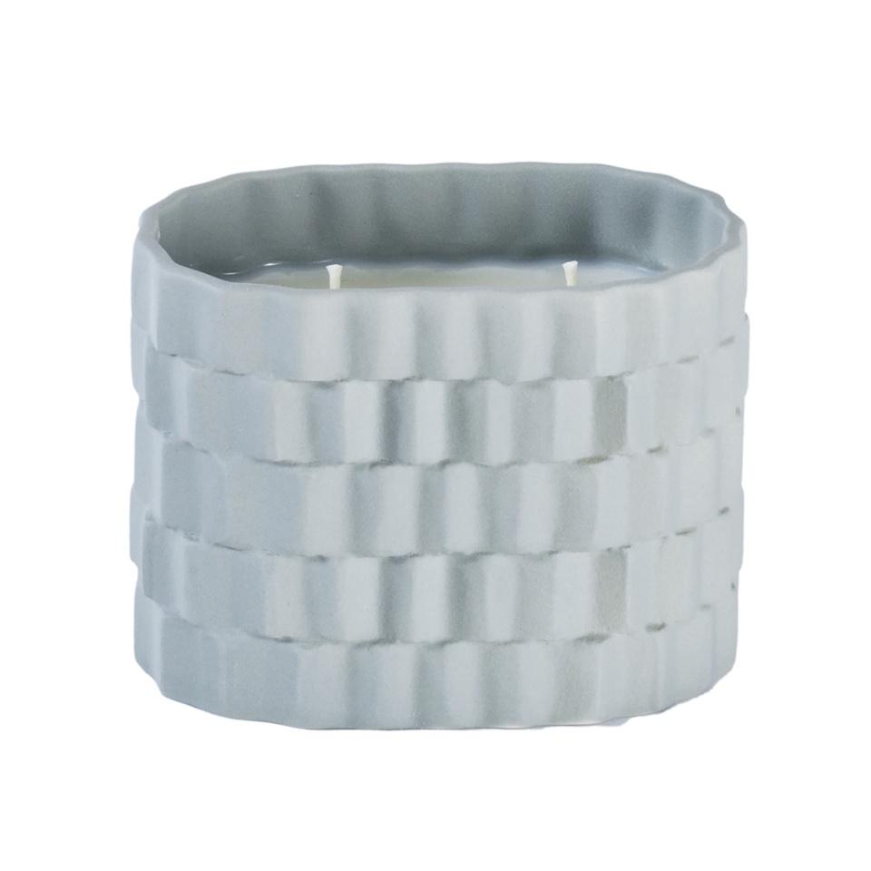 Jars Sillage 4.7” x 3.1” Aquamarine Candle