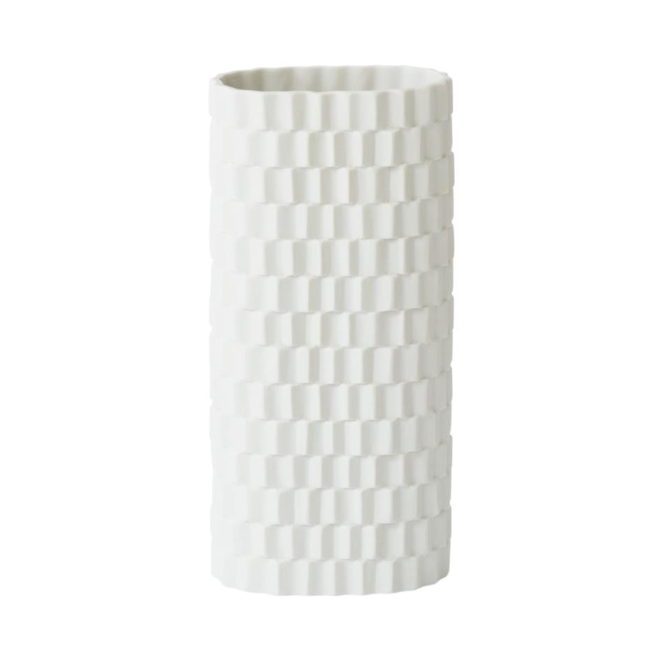 Jars Sillage 4.7” x 3.1” White Vase