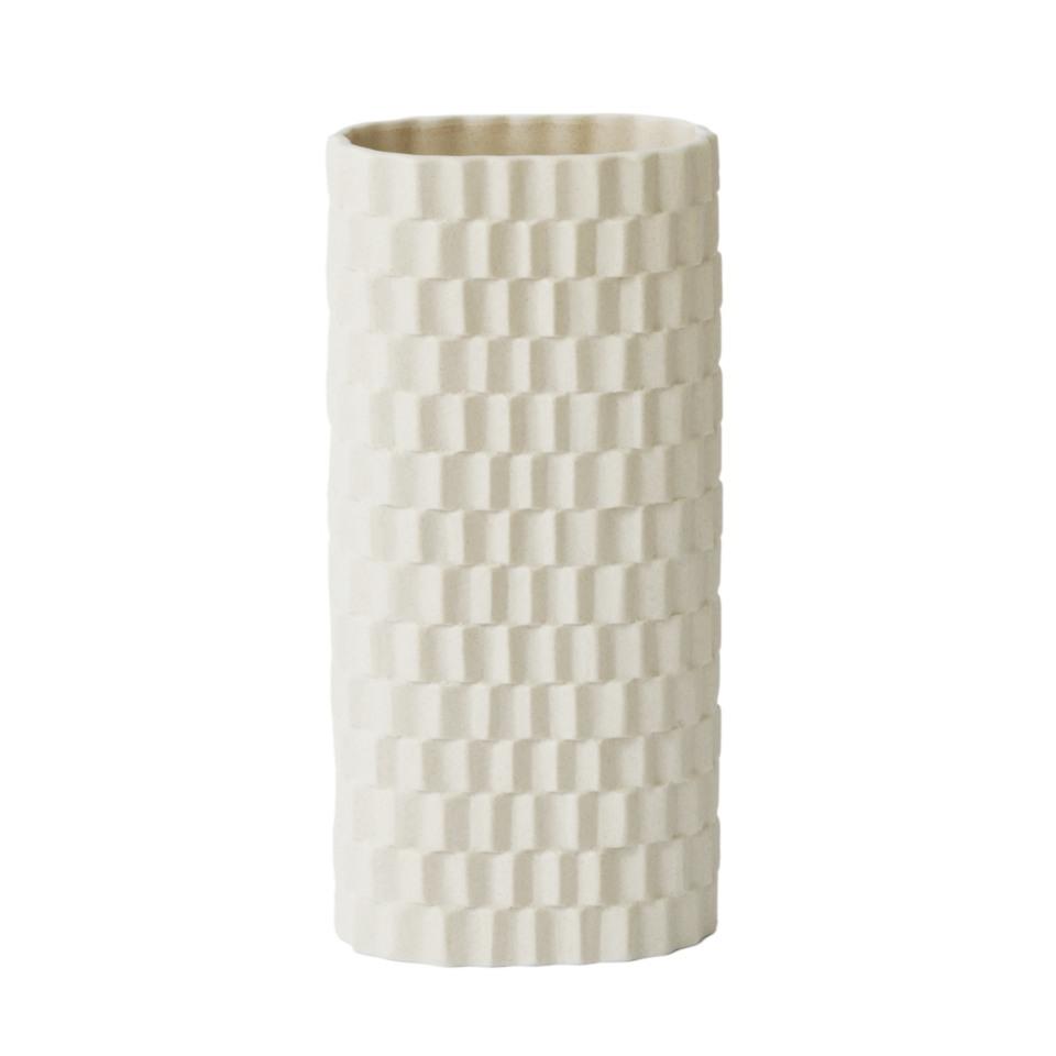 Jars Sillage 4.7” x 3.1” Beige Vase