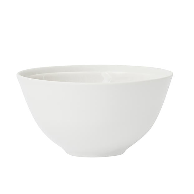 Jars Epure Serving Bowl, 0.63 oz., 8.26"L x 8.26"W x 4.33"H, Quartz/White