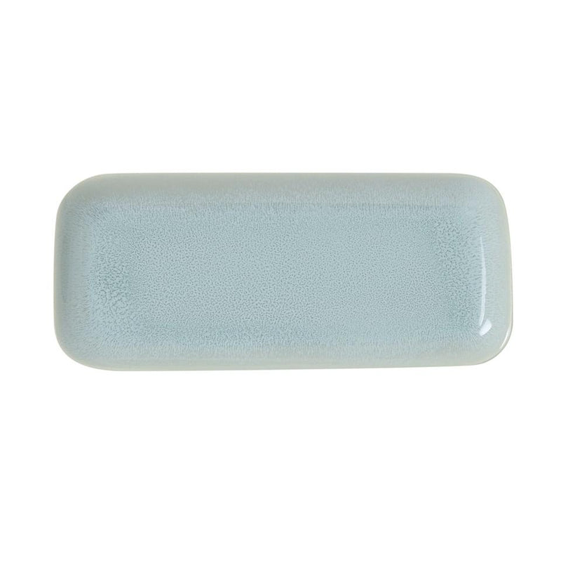 Jars Tourron 14.2” x 5.7” Blue Platter/Cake Dish