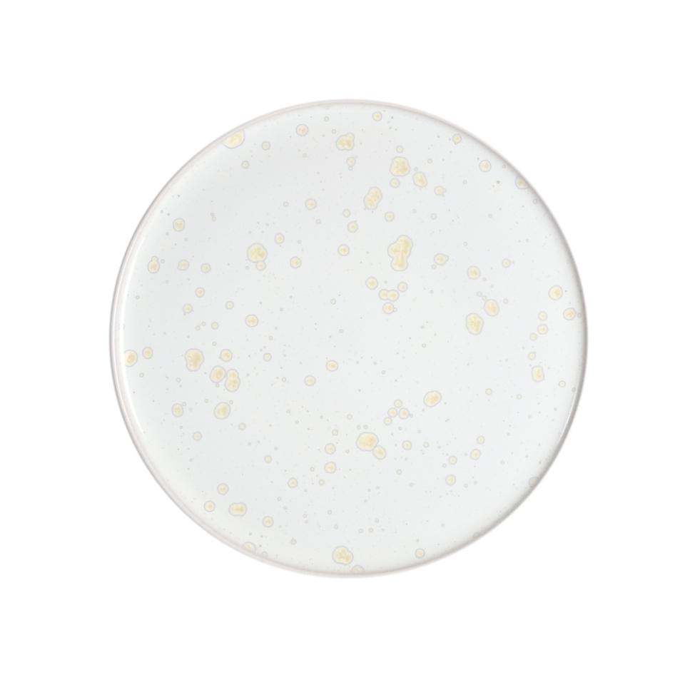 Jars Partition 9.2” White & Gold Dinner Plate