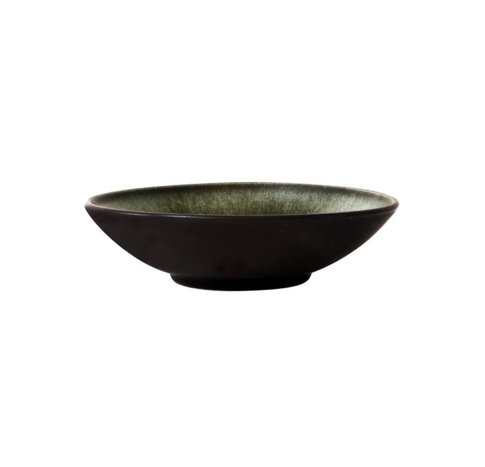Jars Tourron 7.48” Samoa Green Soup Plate