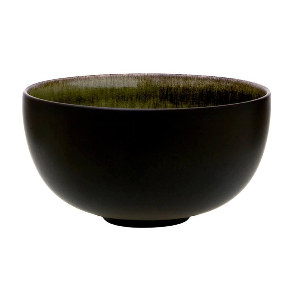 Jars Tourron 9.05” Samoa Green Serving Bowl