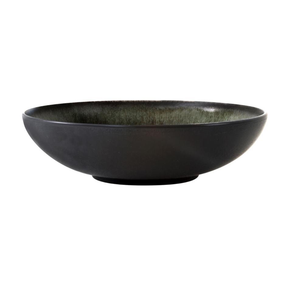 Jars Tourron 9.05” Samoa Green Pasta Plate Deep