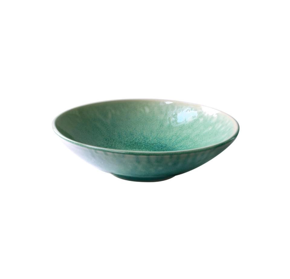 Jars Tourron 7.48” Jade Green Soup Plate