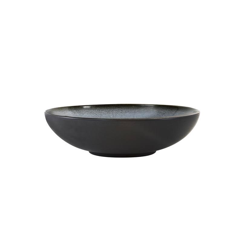 Jars Tourron 9.05” Blue Pasta Plate Deep