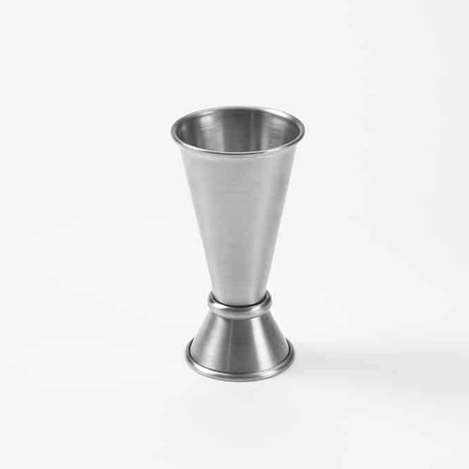 1/2 x 1-1/2 oz. Jigger, Satin Finish, 3-1/4"H, 1-3/4"D