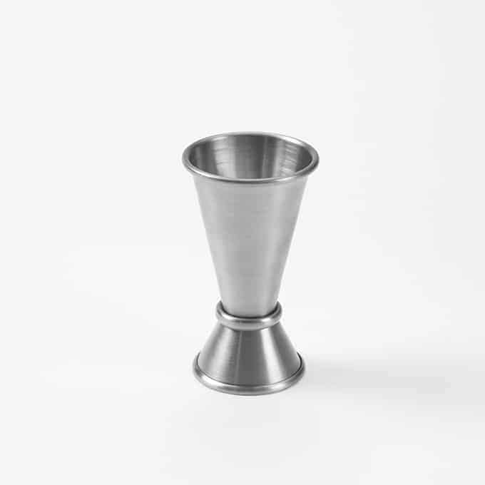 1/2 x 1-1/4 oz. Jigger, Satin Finish, 3"H, 1-3/4"D.