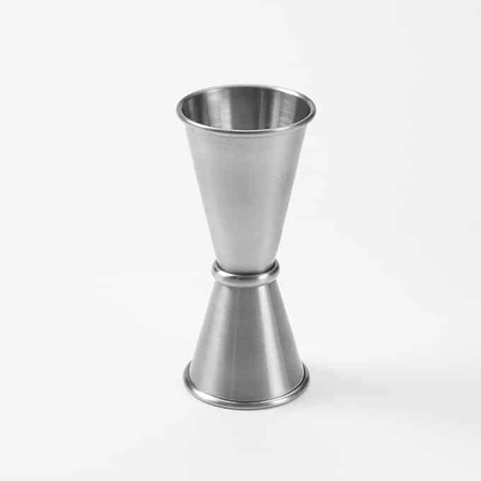 1 x 1-1/4 oz. Jigger, Satin Finish, 4"H, 1-3/4"D