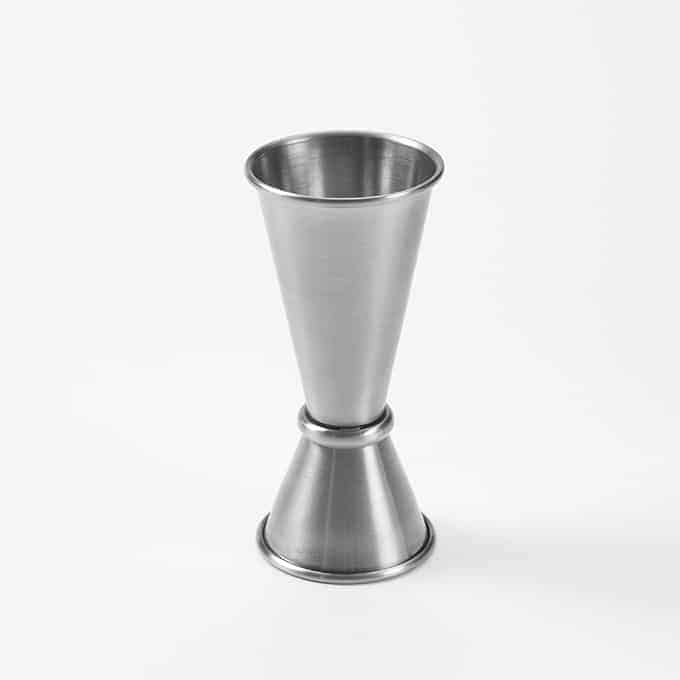 3/4 x 1-1/2 oz. Jigger, Satin Finish, 3-3/4"H, 1-3/4"D