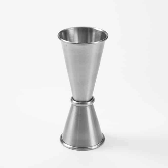 1 x 1-1/2 oz. Jigger, Satin Finish, 4-1/8"H, 1-3/4"D