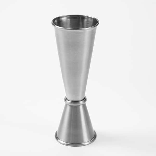 1 x 2 oz. Jigger, Satin Finish, 4-3/4"H, 1-3/4"D