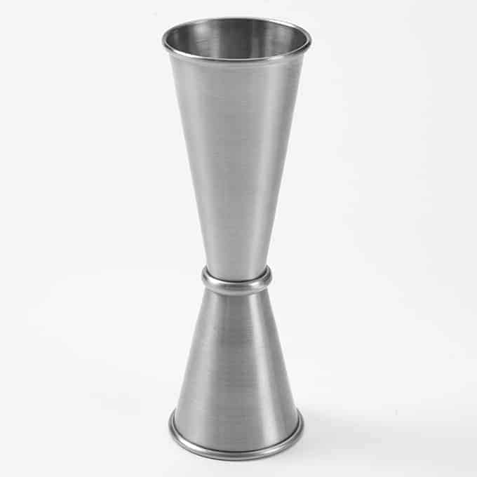 1-1/4 x 2 oz. Jigger, Satin Finish, 5-1/4"H, 1-3/4"D