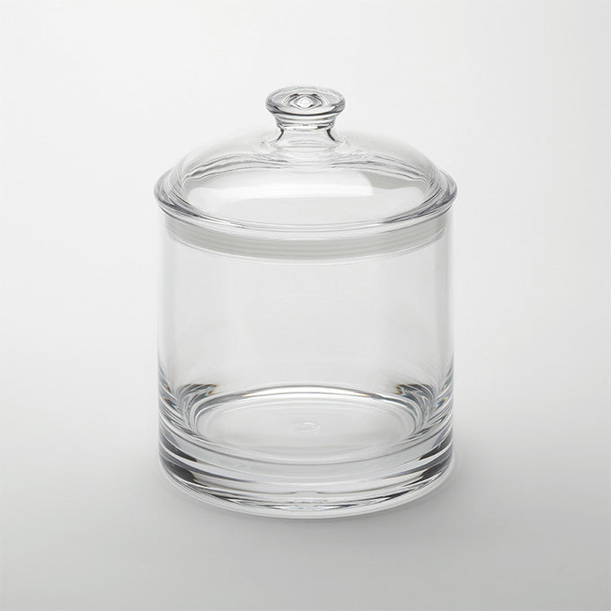 84 oz. Clear Polycarbonate Jar w/Lid