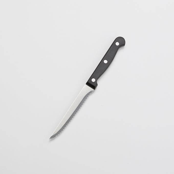 8-3/4"L Stainless Steel Steak Knife, Full Tang, Pointed Tip