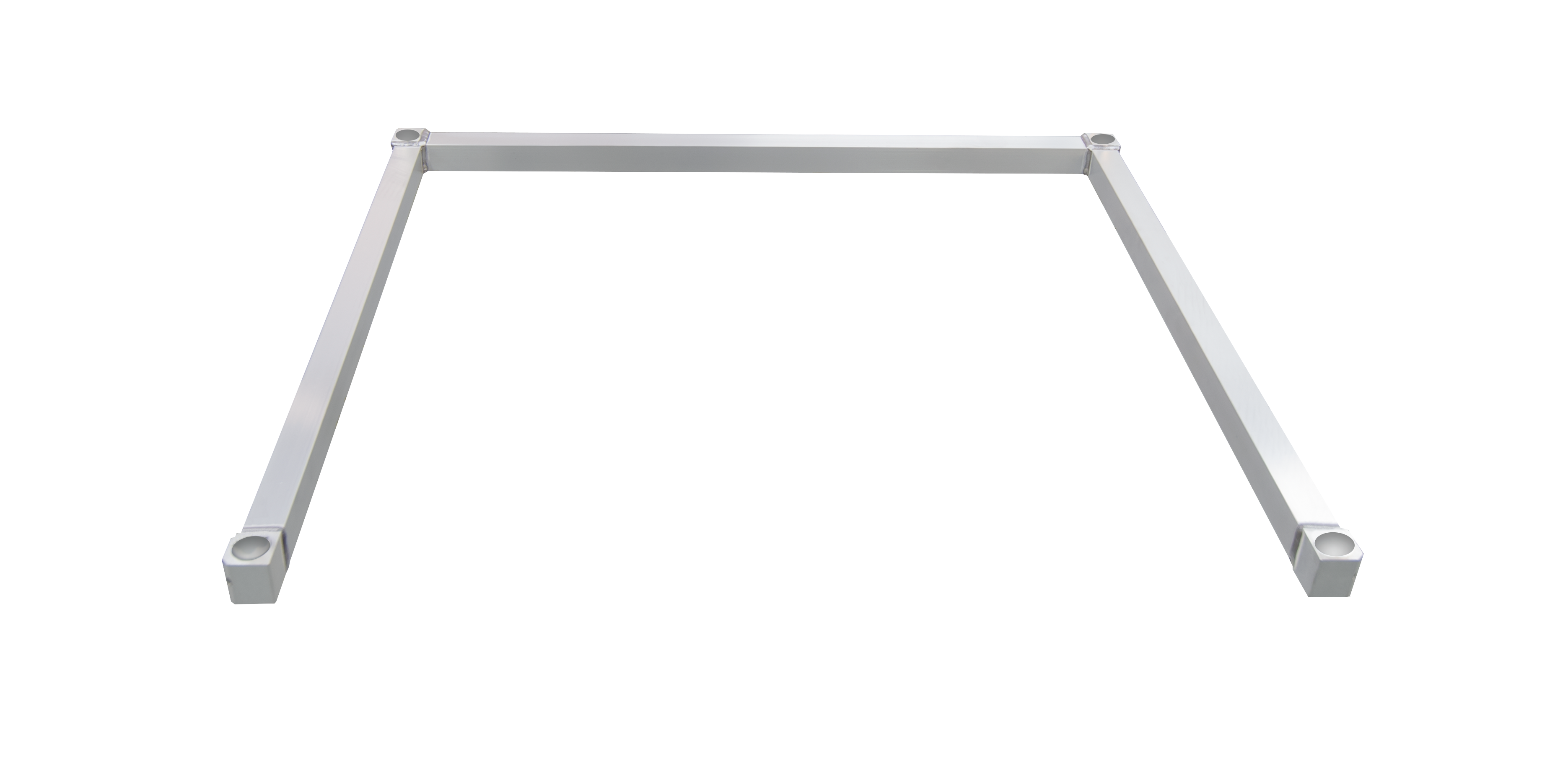 Heavy Duty Adjustable (Modular) Single-Deep Aluminum U-Brace Support/Wall Protector (For 18
