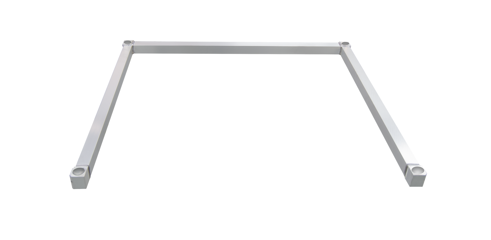 Heavy Duty Adjustable (Modular) Single-Deep Aluminum U-Brace Support/Wall Protector (For 18