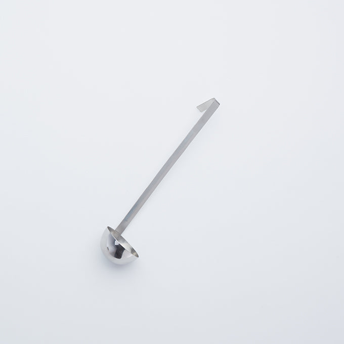 1 oz. Stainless Steel Two-Piece Syrup Ladle, 7"L Handle