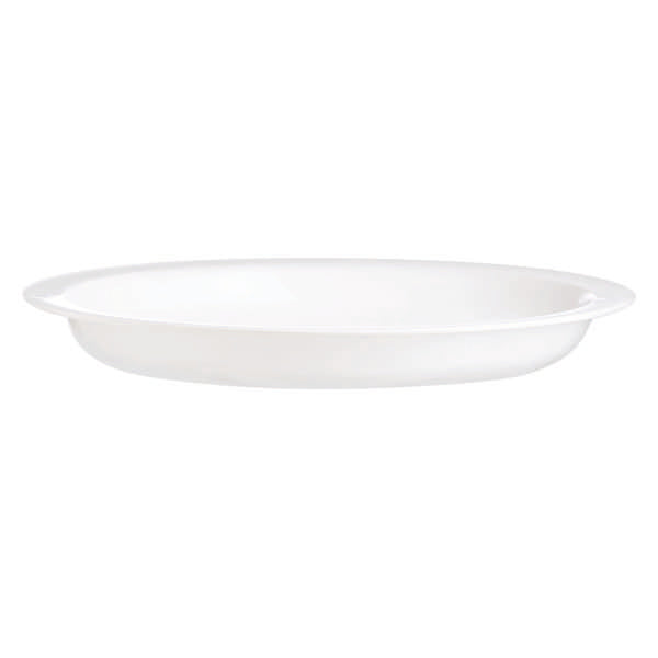 Restaurant White 9.75" Half Deep Plate