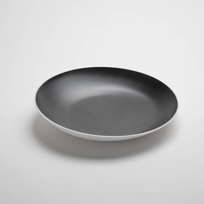Lift 104 oz. Round Bowl, White Speckled
