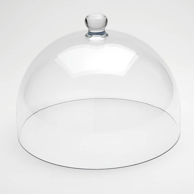 Lift 12-1/8" Round Polycarbonate Dome Cover, Clear