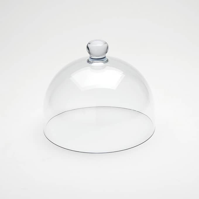 Lift 8-1/8" Round Polycarbonate Dome Cover, Clear