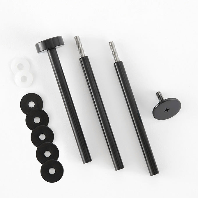 Lift Tiered Stand Replacement Rod Black