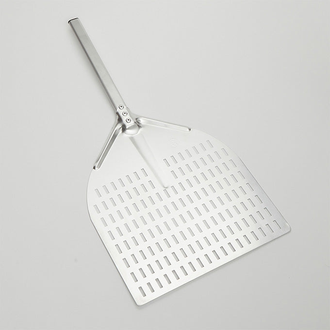 14-1/2" Square Perforated Pizza Peel, 30"L