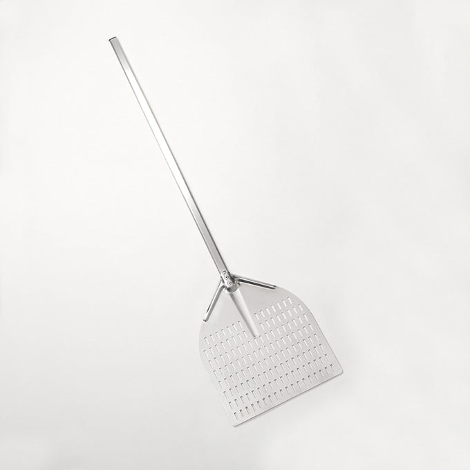 14-1/2" Square Perforated Pizza Peel, 5-1/2"L